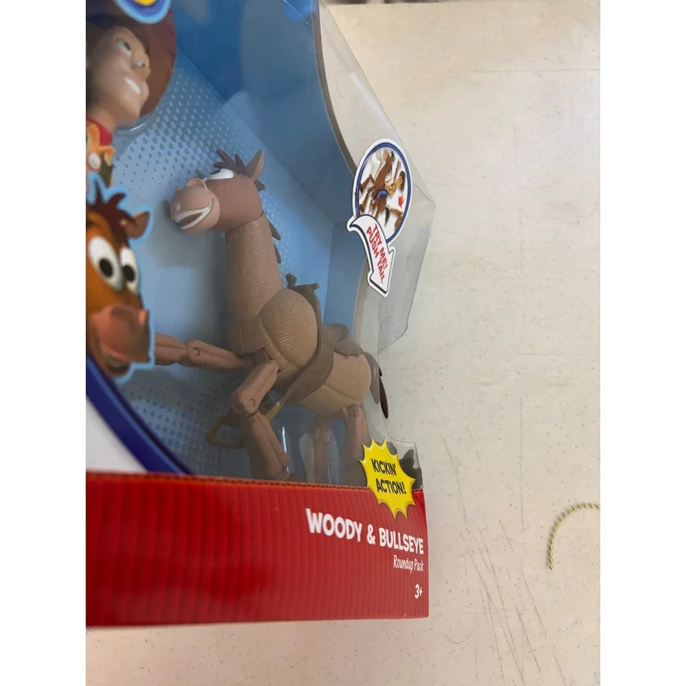 2010 Mattel Toy Story 3 Woody & Bullseye Partner Pack Figures Sealed Retired